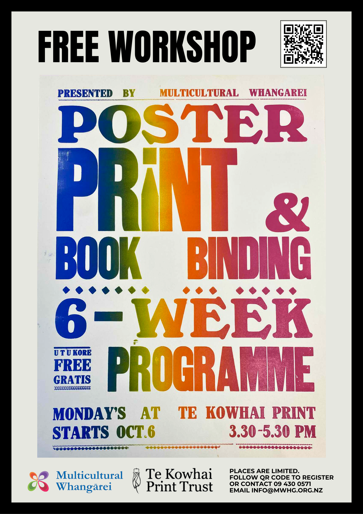 Poster Print and Book Binding 
